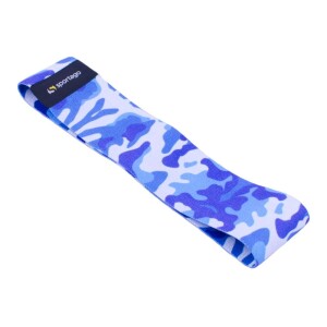 Product detail of Textilní odporová guma Sportago, S - odpor do 54 kg - Modrá kamufláž 