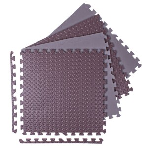 Product detail of Sportago puzzle podložka Easy-Lock 60x60x1,2 cm, 4 ks, hnědá