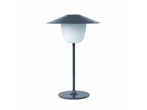 Product detail of Přenosná stolní lampa, LED, nízká, hřejivě šedá, Blomus