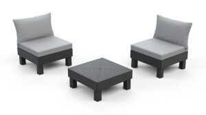 Product detail of Keter Zahradní nábytek Keter Elements balkónový modulární set grafitový  KT-610652