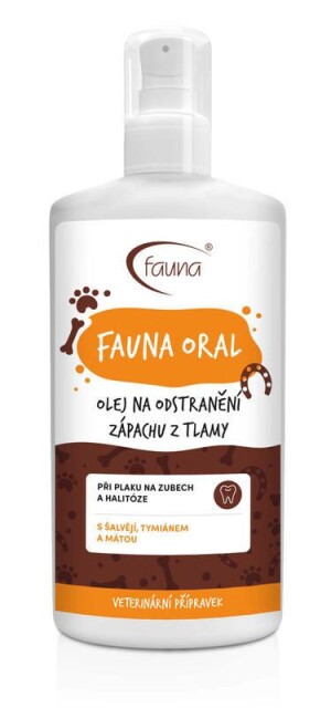 Product detail of Aromafauna Ústní olej Fauna Oral proti zápachu velikost: 200 ml