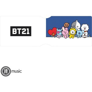 Product detail of Pouzdro na platební karty BT21 - Characters Stack