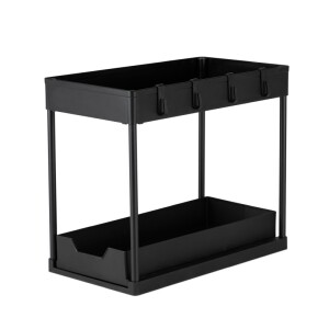 Product detail of BERLINGERHAUS Kuchyňský organizér dvoupatrový černý BH-8547