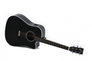 Product detail of Sigma Guitars DMC-1E-BK - Black High Gloss