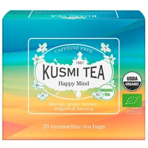 Product detail of Bylinný čaj HAPPY MIND, 20 mušelínových sáčků, Kusmi Tea