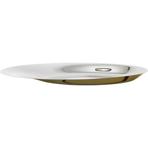 Product detail of Dekorativní podnos NORMAN FOSTER 46 cm, stříbrná / zlatá, nerezová ocel, Stelton