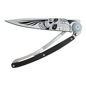 Product detail of Kapesní nůž BIKER 37 g, granadilla Latino skull, deejo