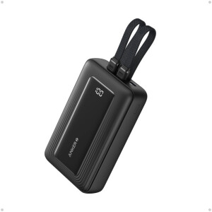 Product detail of Anker Power Bank 20K,30W, USB-C+L Cable, Black