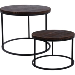 Product detail of HOMESTYLING Stolek odkládací sada 2 ks pr. 50 / 57 cm KO-AAE442400