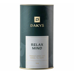 Product detail of Bylinný čaj RELAX MIND BIO, 100 g plechovka, Dakys