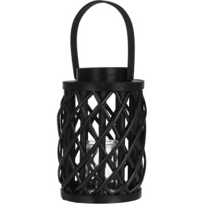 Product detail of PROGARDEN Lucerna na svíčku 25 cm černá vrba KO-438900070