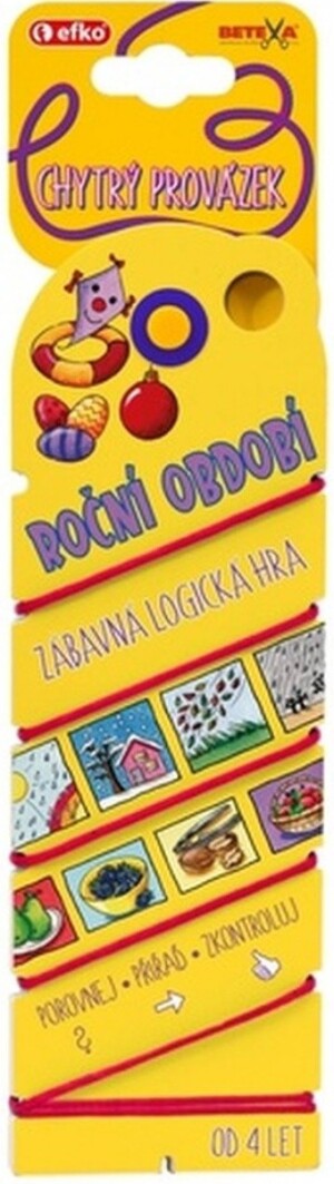 Product detail of Chytrý provázek Roční období - výuková hra