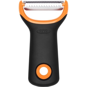 Product detail of Škrabka na zeleninu JULIENNE GOOD GRIPS 11 cm, oranžová, plast, OXO