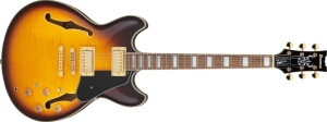Product detail of Ibanez JSM10EM-TTB John Scofield Signature - Two-tone Burst