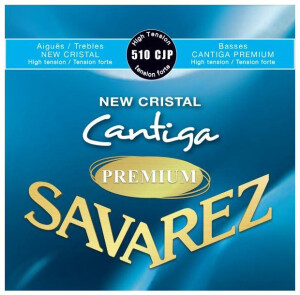 Product detail of Savarez 510CJP, New Cristal Cantiga Premium, high tension, sada