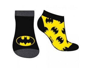 Product detail of Batman - licence Chlapecké kotníkové ponožky - Batman 5234182, černá/ žlutá Barva: Černá, Velikost: 23-26