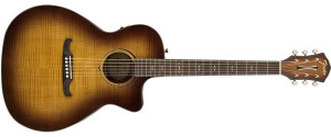 Product detail of Fender FA-345CE Auditorium 3-Tone Tea Burst Laurel