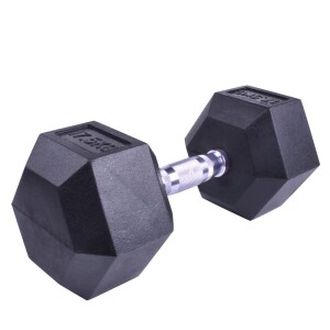 Product detail of Profi šestihranná pogumovaná činka Sportago Hexagon 10 kg