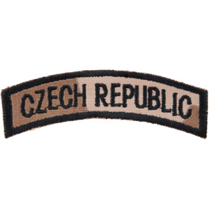 Product detail of Nášivka: CZECH REPUBLIC [oblouková] [bsz] vz. 95 béžový | černá