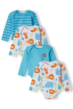 Product detail of Body kojenecké 4pack, Minoti, 15mbaby 7, kluk - 50/56 | NB