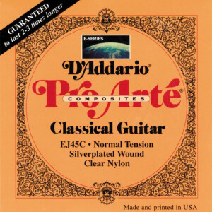 Product detail of D'Addario EJ45C Composite Nylon Pro Arté Normal - .028 - .044