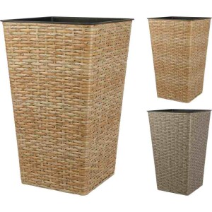 Product detail of PROGARDEN Květináč čtvercový 28 x 45 cm polyratan KO-VM3000090