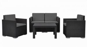 Product detail of PROGARDEN Zahradní nábytek polyratan MALIBU sada 4 ks + polstry KO-Y54400960