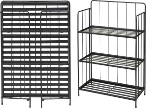 Product detail of PROGARDEN Stojan na květiny kovový 3 patra 90 cm černá KO-X71000100