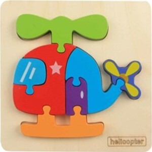 Product detail of BABU - Puzzle helikoptéra