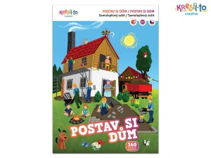 Product detail of Postav si dům - samolepkový sešit, Kresli.to, W026616