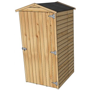Product detail of Dřevěný domek SOLID ANITA 1 - 90 x 96 cm (S879-1) LG2389