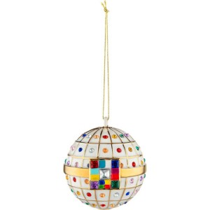 Product detail of Vánoční ozdoba na stromeček PALLA FIDANZAMENTO Alessi bílá