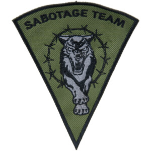 Product detail of Nášivka: Sabotage team [bsz]