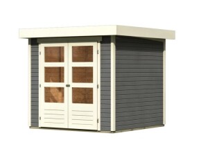 Product detail of Dřevěný domek KARIBU ASKOLA 2 (82901) šedý LG1759