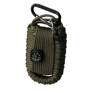 Product detail of Krabička poslední záchrany KPZ PARACORD SURVIVAL KIT velká olivová