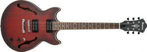 Product detail of Ibanez AM53 Sunburst Red Flat