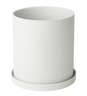 Product detail of BLOMUS Květináč porcelánový bílý průměr 12,5cm nona