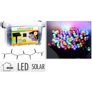 Product detail of HOMESTYLING Světelný řetěz solární  multicolor 400 LED / 24 m KO-DX9520020