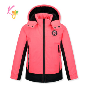 Product detail of Dívčí zimní bunda - KUGO BU609, neonově lososová Barva: Lososová, Velikost: 98