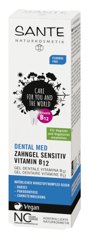 Product detail of Sante Zubní gel B12 bez fluoridu 75 ml