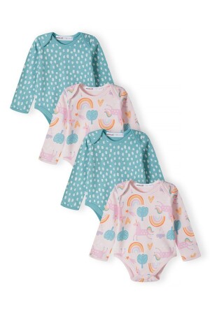Product detail of Body kojenecké 4pack, Minoti, 16mbaby 8, holka - 68/74 | 6-9m