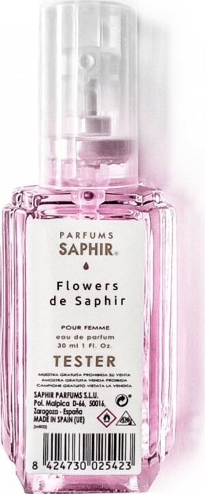 Product detail of SAPHIR - Flowers de SAPHIR Parfémovaná voda Velikost: 30 ml tester