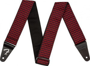 Product detail of Fender Houndstooth Strap Red