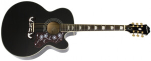 Product detail of Epiphone J-200 EC Studio - Black