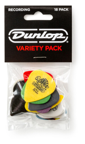 Product detail of Dunlop Recording Pick Variety Pack - 18 pack