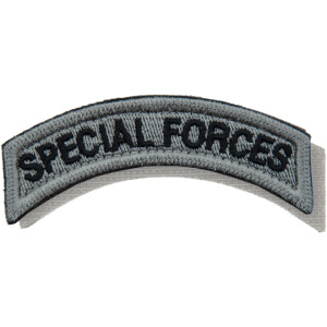 Product detail of Nášivka: SPECIAL FORCES - oblouček [ssz] šedá | černá