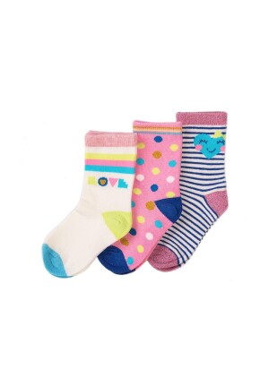 Product detail of Ponožky dívčí 3pack, Minoti, KG SOCK 33, holka - 122/128 | 7/8let