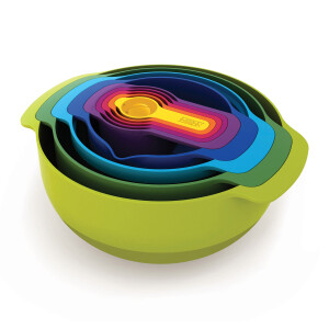 Product detail of Joseph Joseph Kuchyňská mísa MULTI-COLOUR NEST™ 9 PLUS , sada 9 ks, stohovatelné, s odměrkou, barevná, Joseph Jose