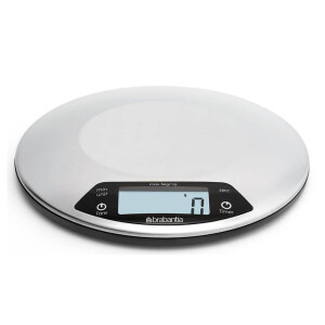 Product detail of Digitální kuchyňská váha, s minutkou, ovál, Brabantia
