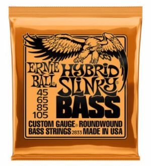 Product detail of Ernie Ball P02833 Hybrid Slinky Bass 45-105